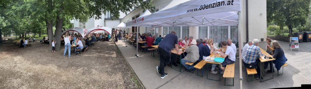 Fest im Pfarrgarten